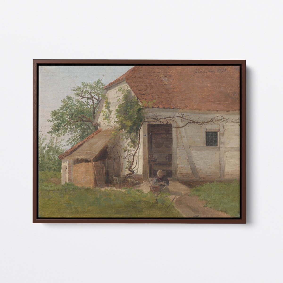 The Farm at Goldsheim | Adolph Tidemand | Ave Legato Art Prints