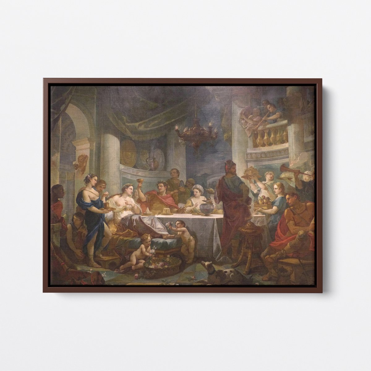 The Feast of Cleopatra and Mark Antony | Charles - Joseph Natoire | Ave Legato Art Prints