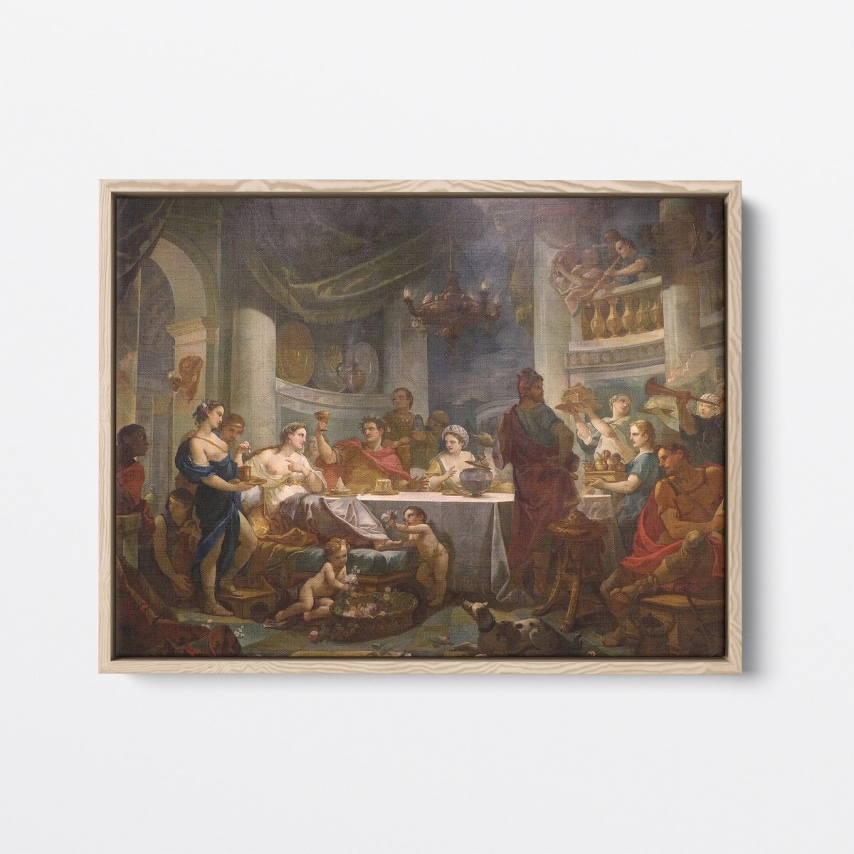 The Feast of Cleopatra and Mark Antony | Charles - Joseph Natoire | Ave Legato Art Prints