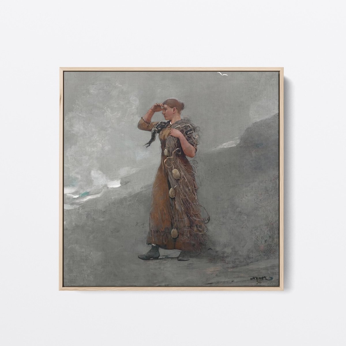 The Fisher Girl | Winslow Homer | Ave Legato Art Prints