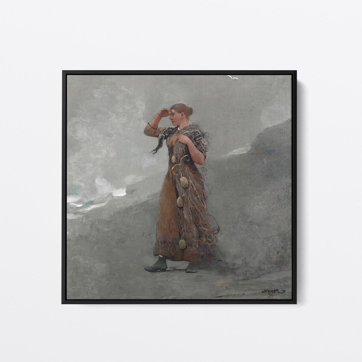 The Fisher Girl | Winslow Homer | Ave Legato Art Prints