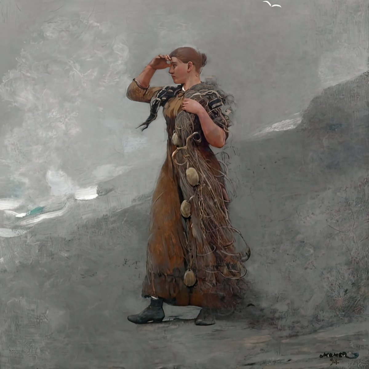 The Fisher Girl | Winslow Homer | Ave Legato Art Prints