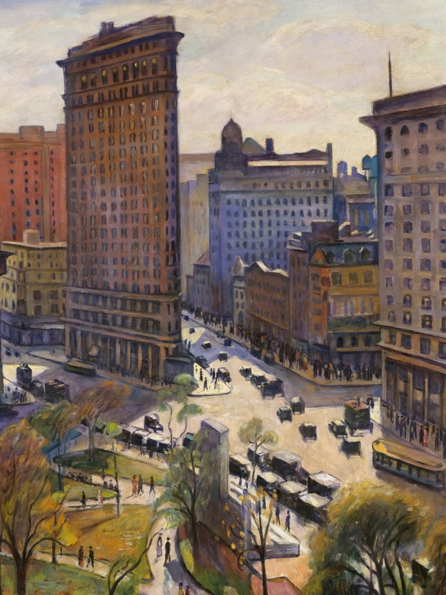 The Flatiron Building | Samuel Halpert | Ave Legato Art Prints