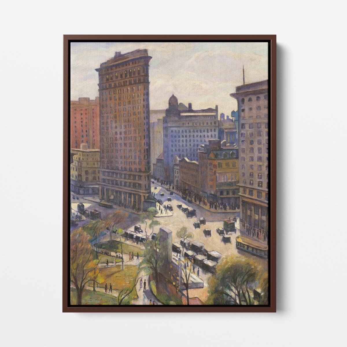 The Flatiron Building | Samuel Halpert | Ave Legato Art Prints