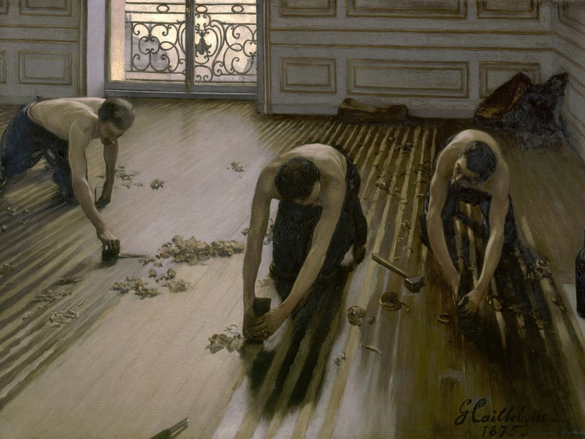 The Floor Scrapers | Gustave Caillebotte | Ave Legato Art Prints