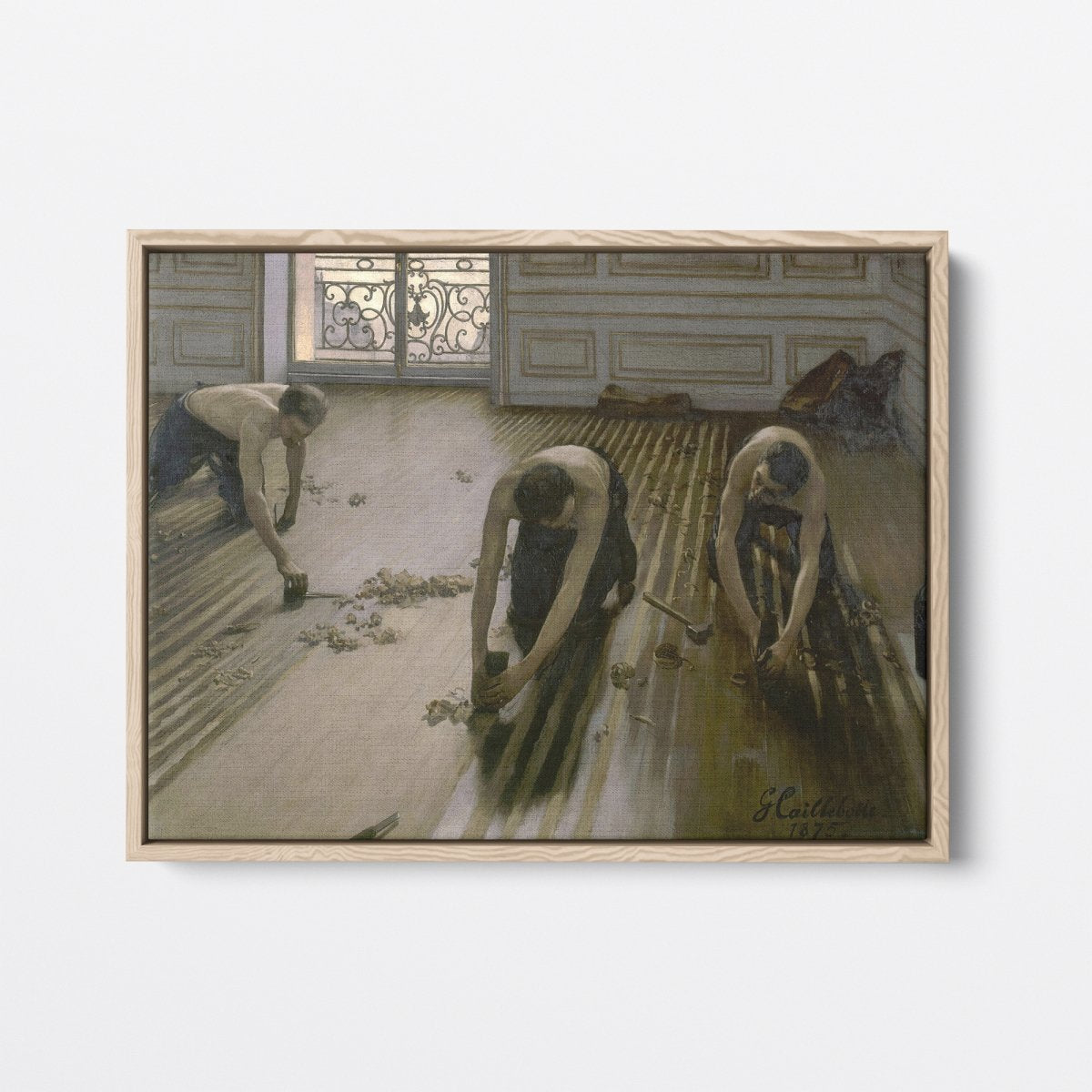 The Floor Scrapers | Gustave Caillebotte | Ave Legato Art Prints