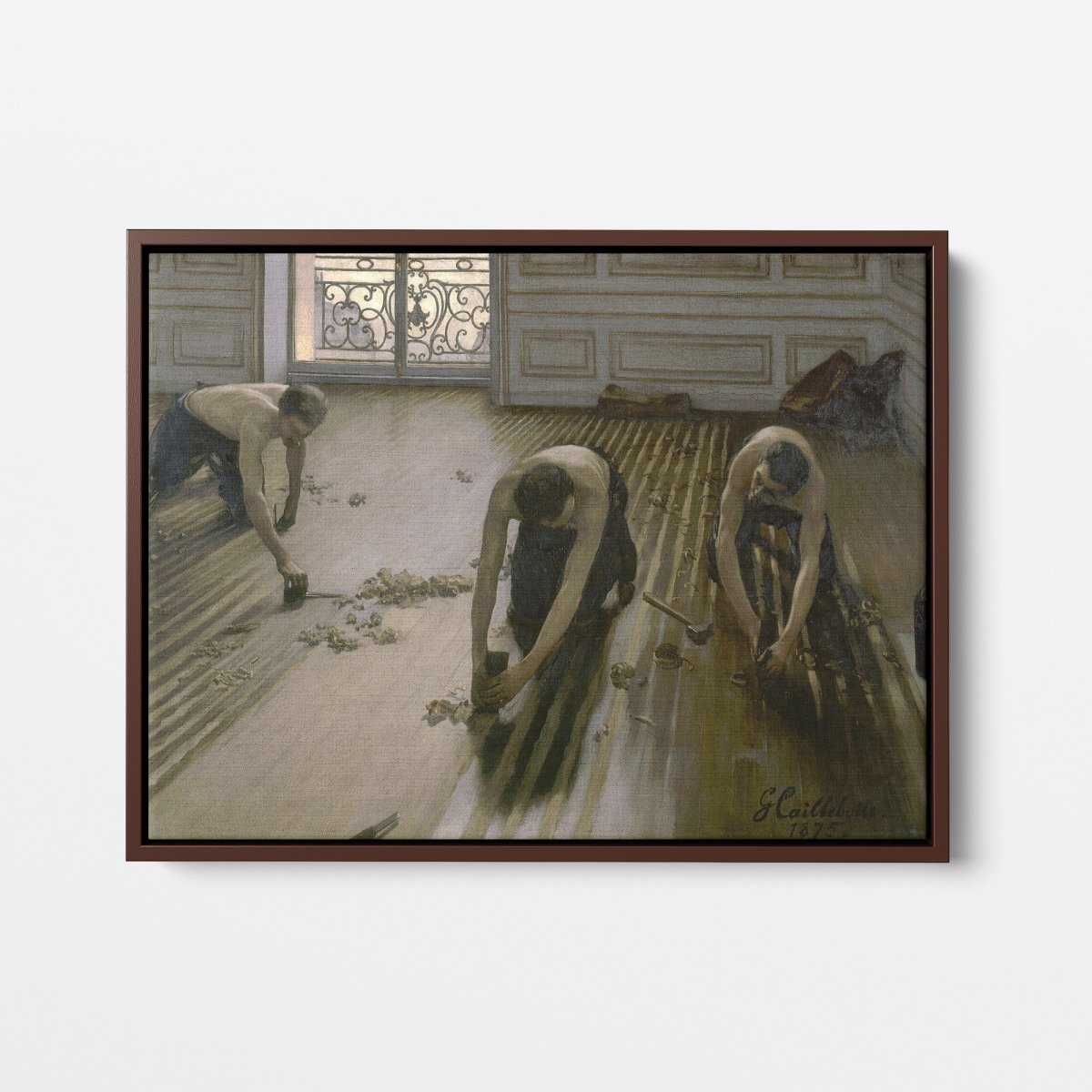 The Floor Scrapers | Gustave Caillebotte | Ave Legato Art Prints