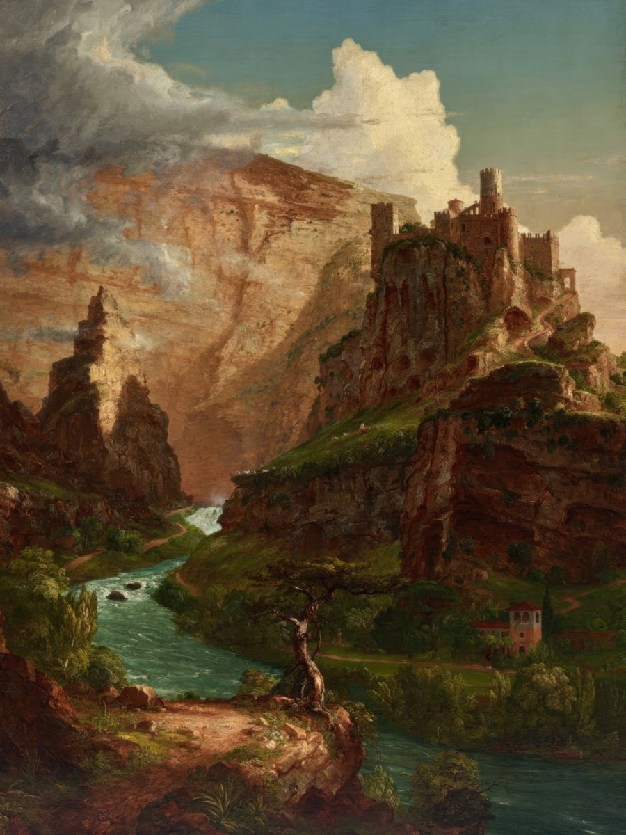 The Fountain of Vaucluse | Thomas Cole | Ave Legato Art Prints