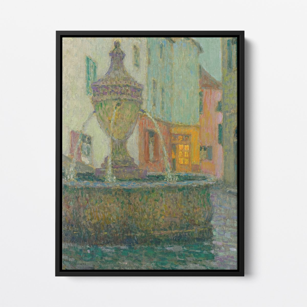 The Fountain, Saint - Paul - de - Vence | Henri Le Sidaner | Ave Legato Art Prints