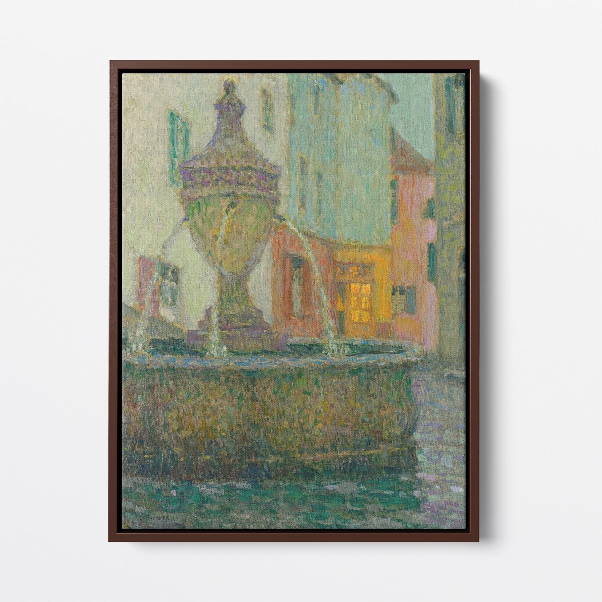 The Fountain, Saint - Paul - de - Vence | Henri Le Sidaner | Ave Legato Art Prints