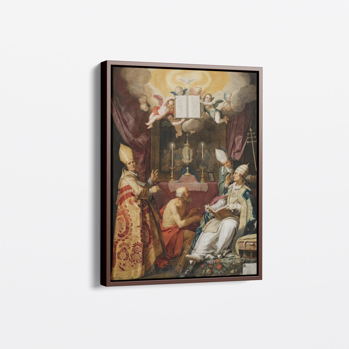 The Four Fathers of the Latin Church | Abraham Bloemaert | Ave Legato Art Prints