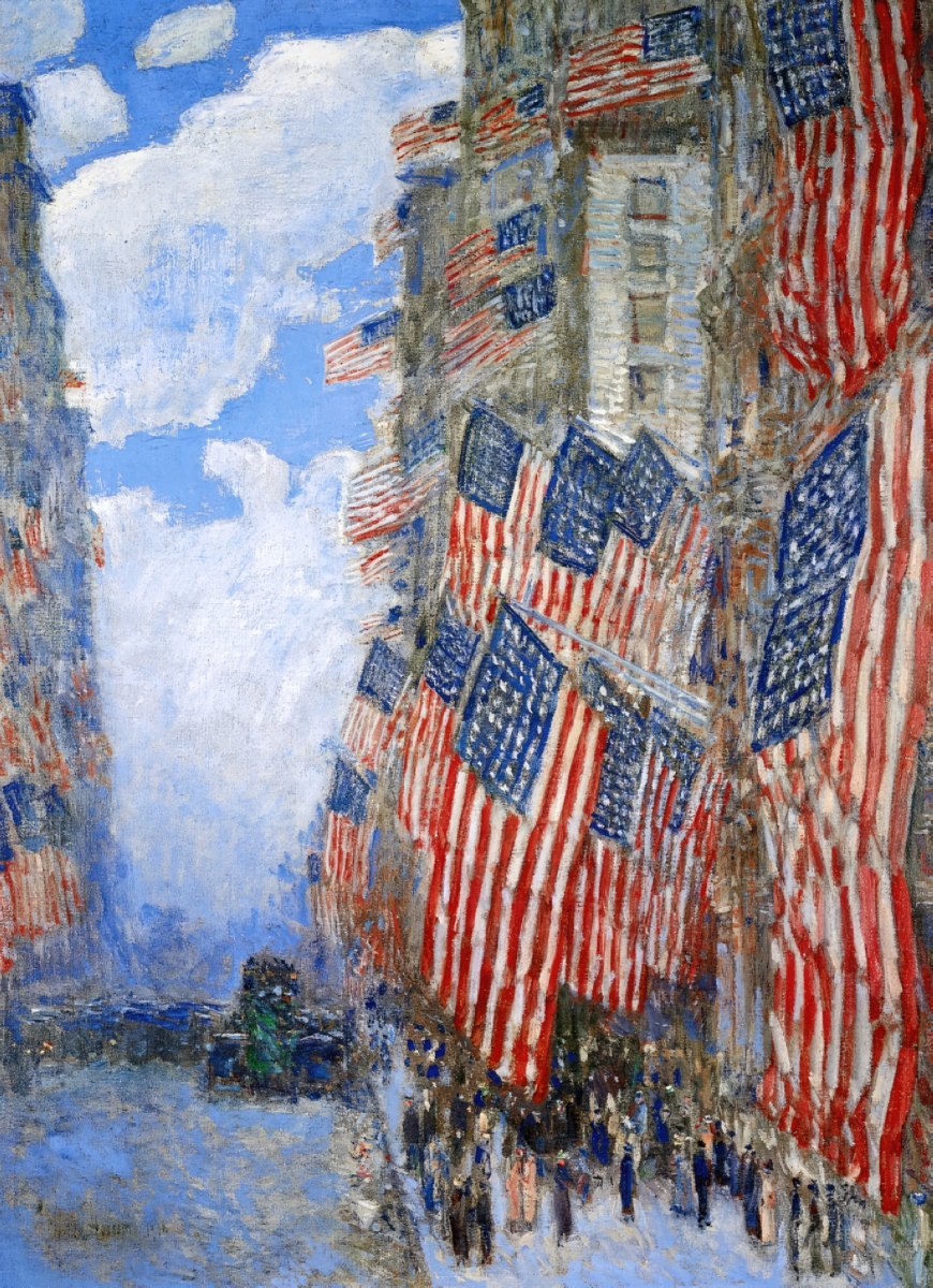 The Fourth of July | Childe Hassam | Ave Legato Art Prints