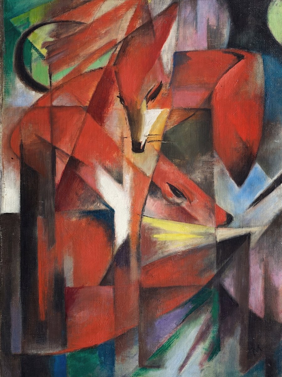 The Foxes | Franz Marc | Ave Legato Art Prints