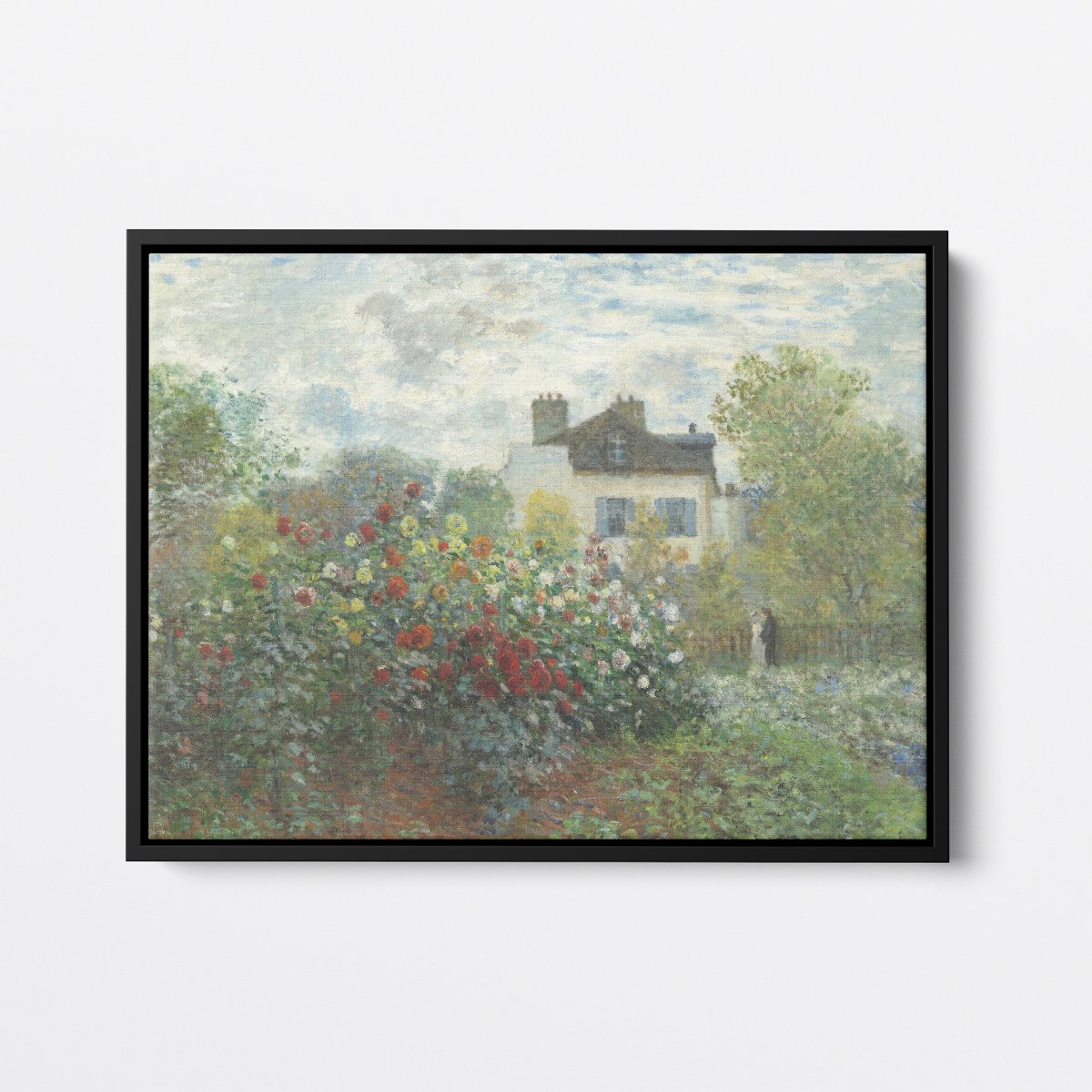 The Garden of Monet at Argenteuil | Claude Monet | Ave Legato Art Prints