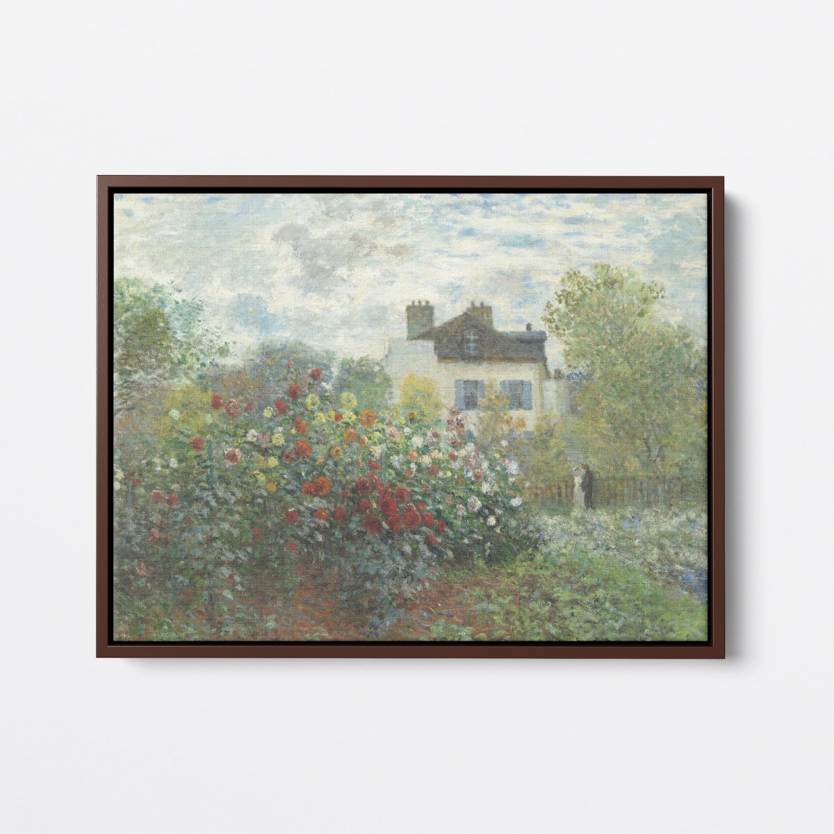 The Garden of Monet at Argenteuil | Claude Monet | Ave Legato Art Prints