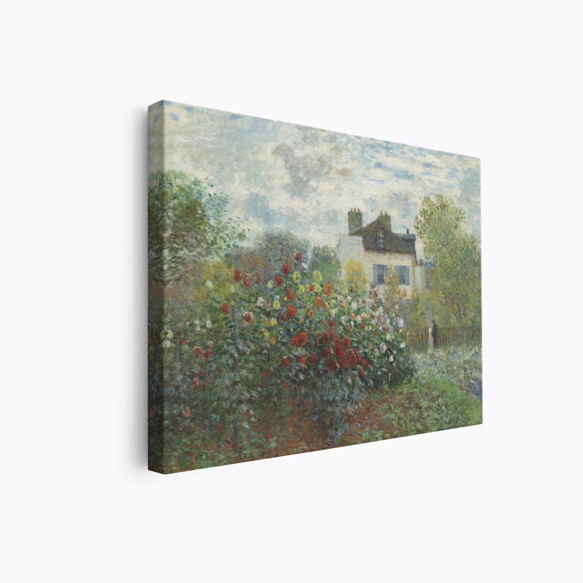 The Garden of Monet at Argenteuil | Claude Monet | Ave Legato Art Prints