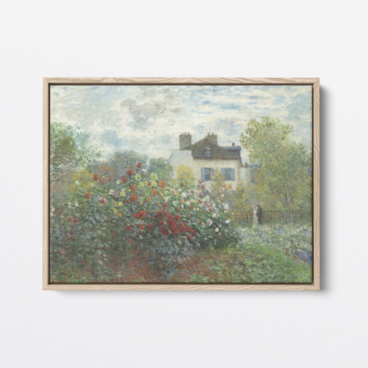 The Garden of Monet at Argenteuil | Claude Monet | Ave Legato Art Prints