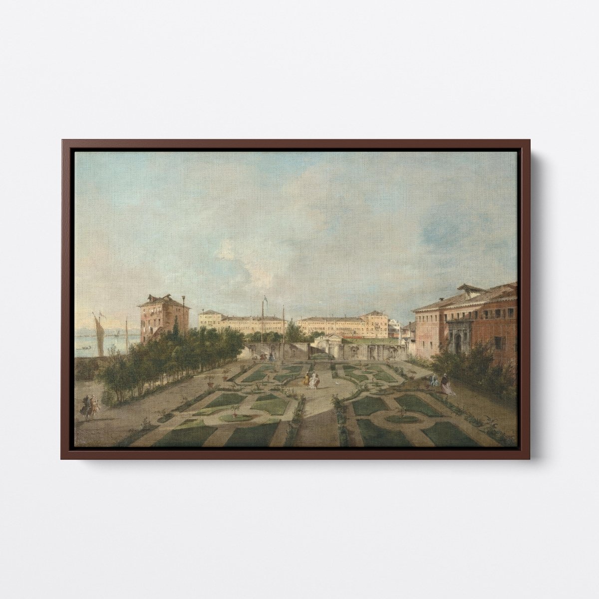 The Garden of the Palazzo | Francesco Guardi | Ave Legato Art Prints