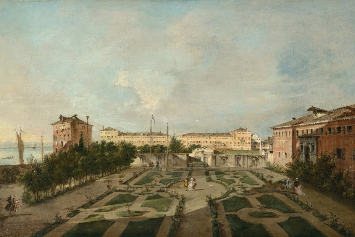 The Garden of the Palazzo | Francesco Guardi | Ave Legato Art Prints