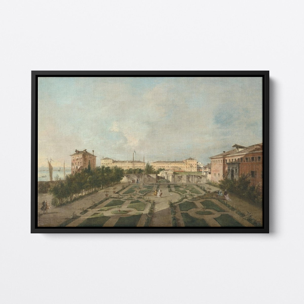 The Garden of the Palazzo | Francesco Guardi | Ave Legato Art Prints