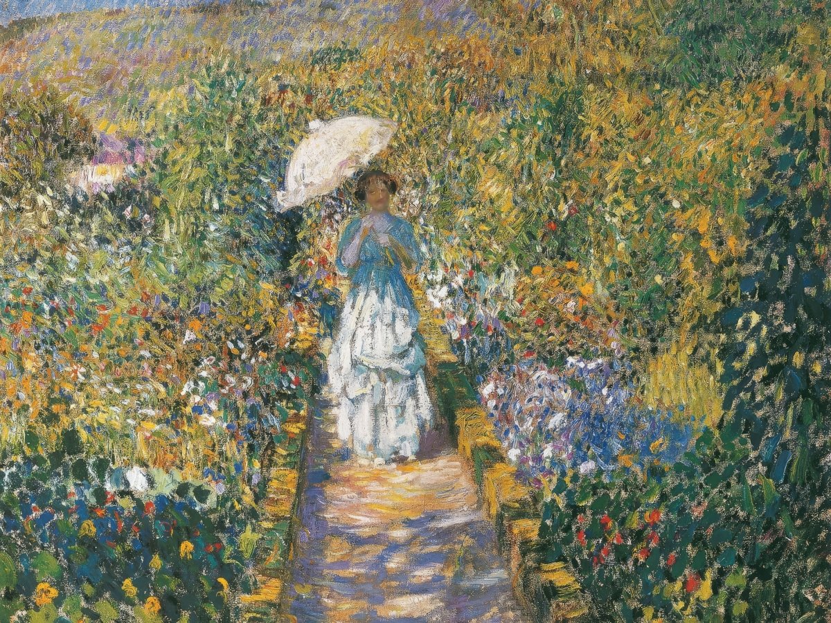 The Garden Path | Frederick Frieseke | Ave Legato Art Prints