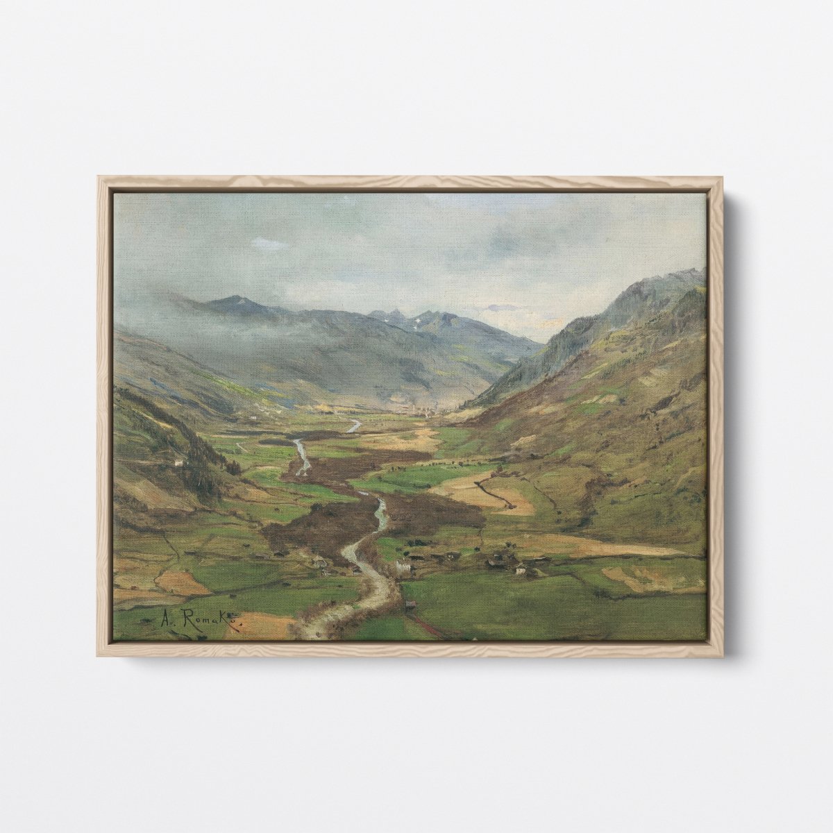 The Gastein Valley | Anton Romako | Ave Legato Art Prints