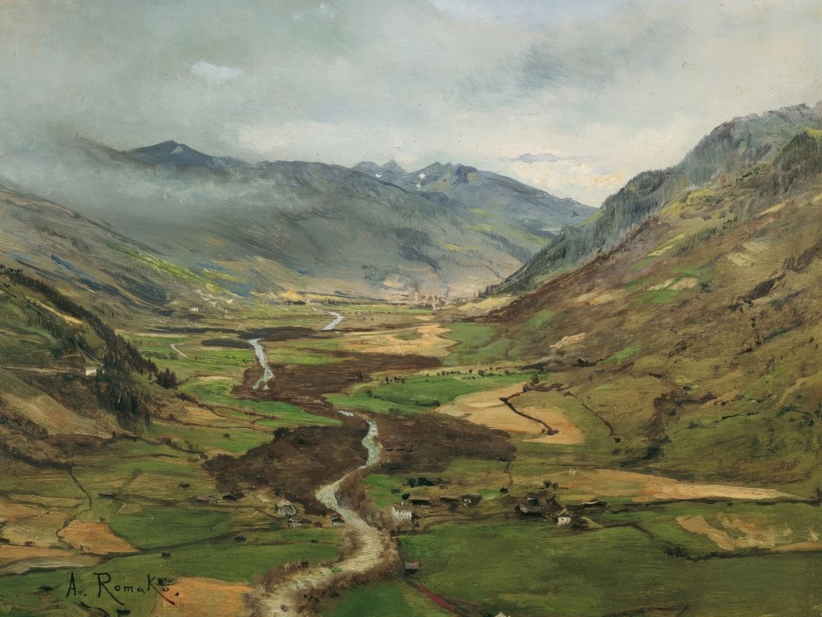 The Gastein Valley | Anton Romako | Ave Legato Art Prints