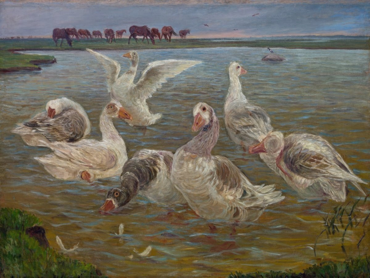 The Geese | Theodor Philipsen | Ave Legato Art Prints