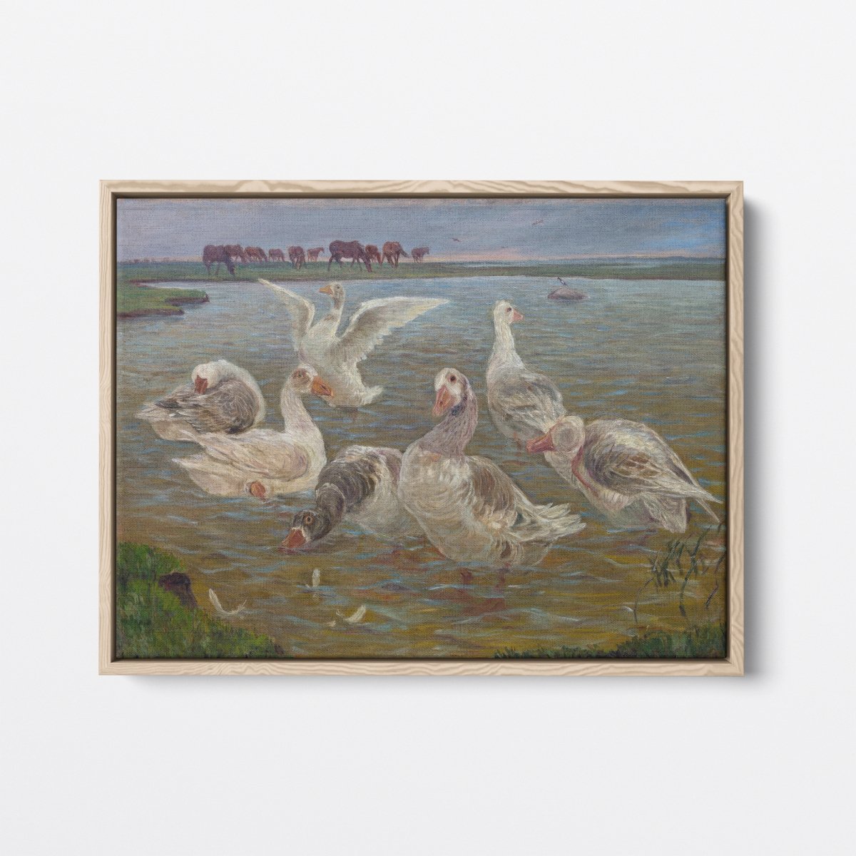 The Geese | Theodor Philipsen | Ave Legato Art Prints