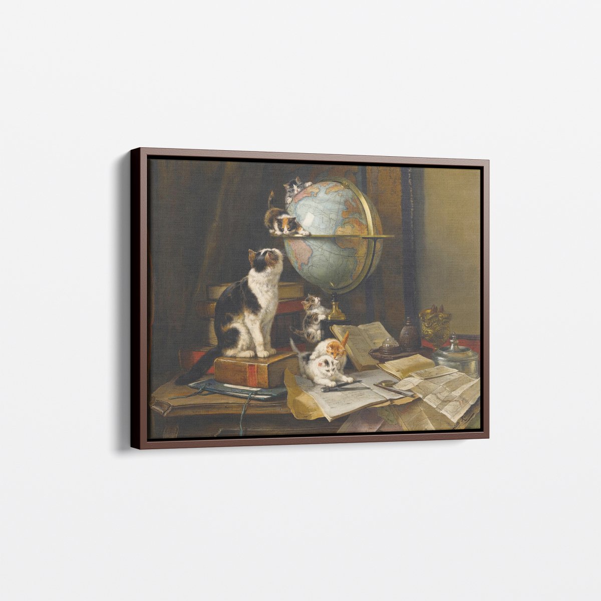 The Globetrotters | Henriette Ronner - Knip | Ave Legato Art Prints