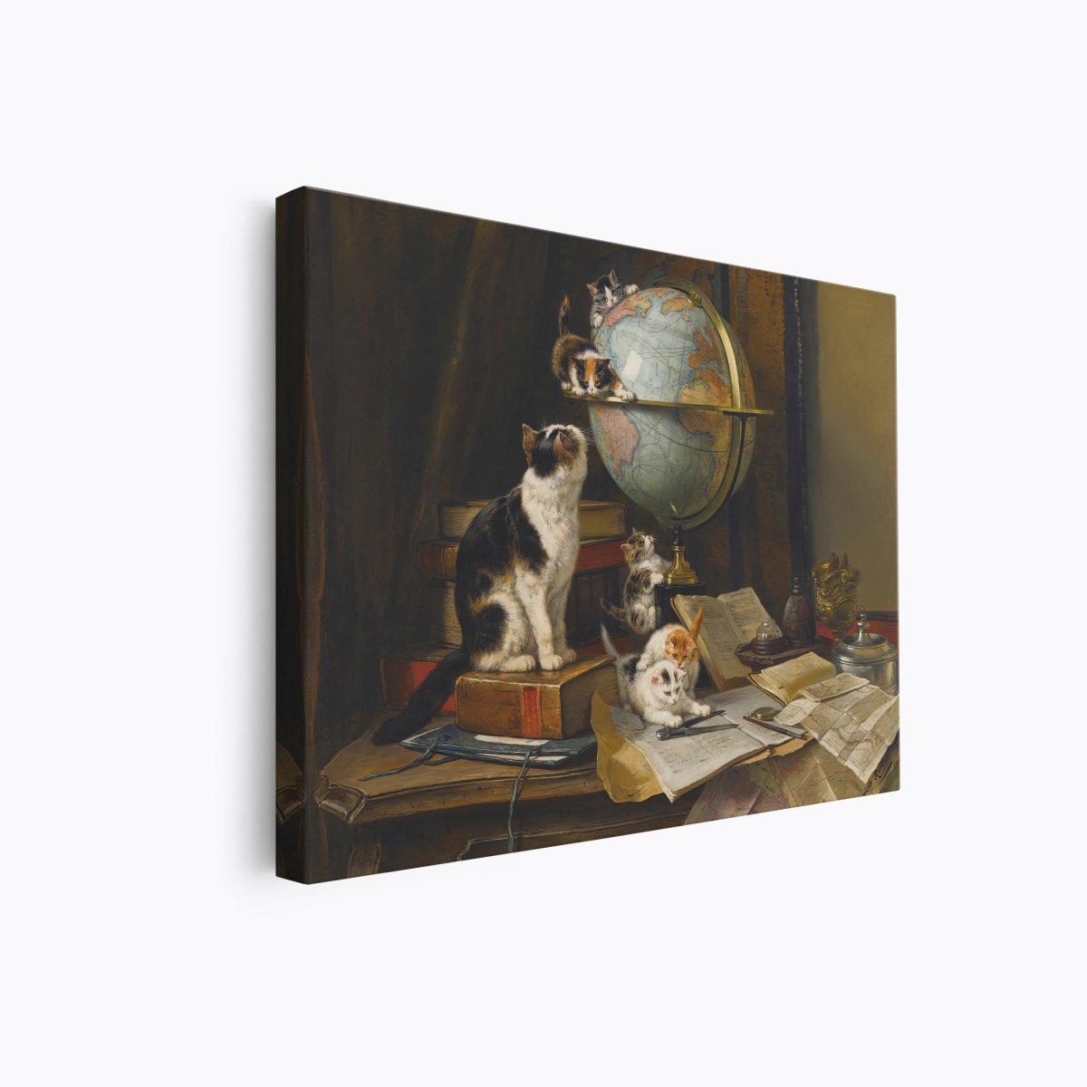 The Globetrotters | Henriette Ronner - Knip | Ave Legato Art Prints