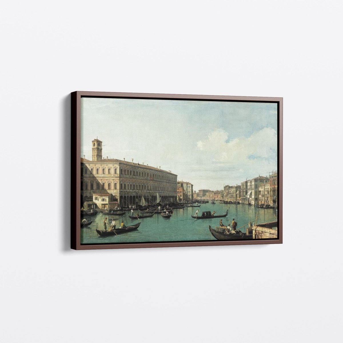 The Grand Canal from the Ponte di Rialto | Canaletto | Ave Legato Art Prints