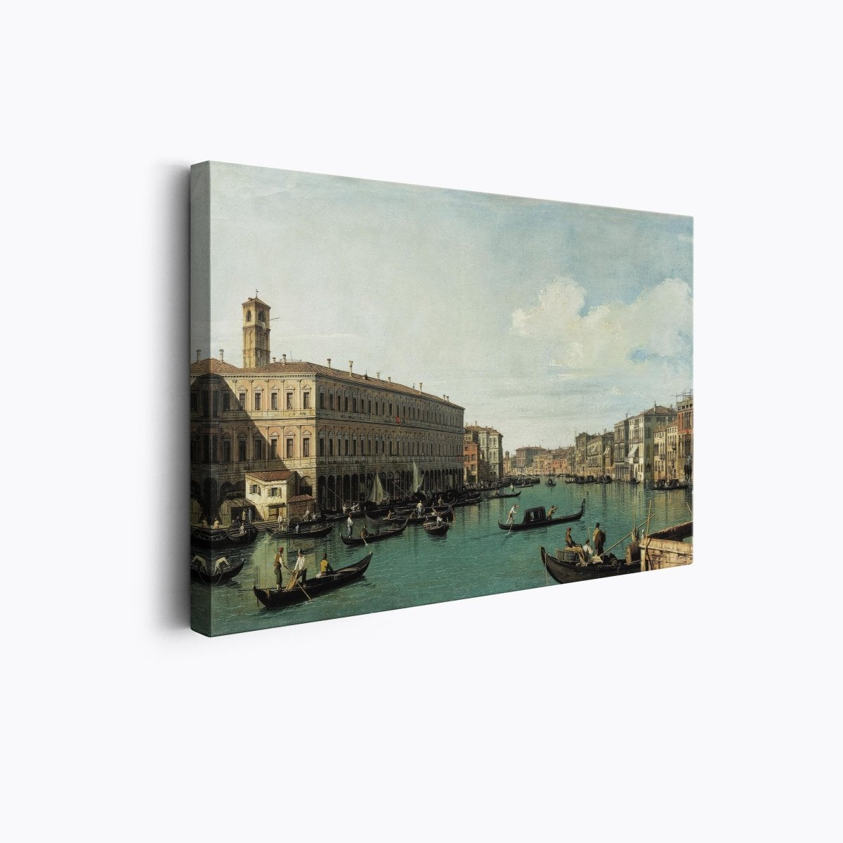 The Grand Canal from the Ponte di Rialto | Canaletto | Ave Legato Art Prints