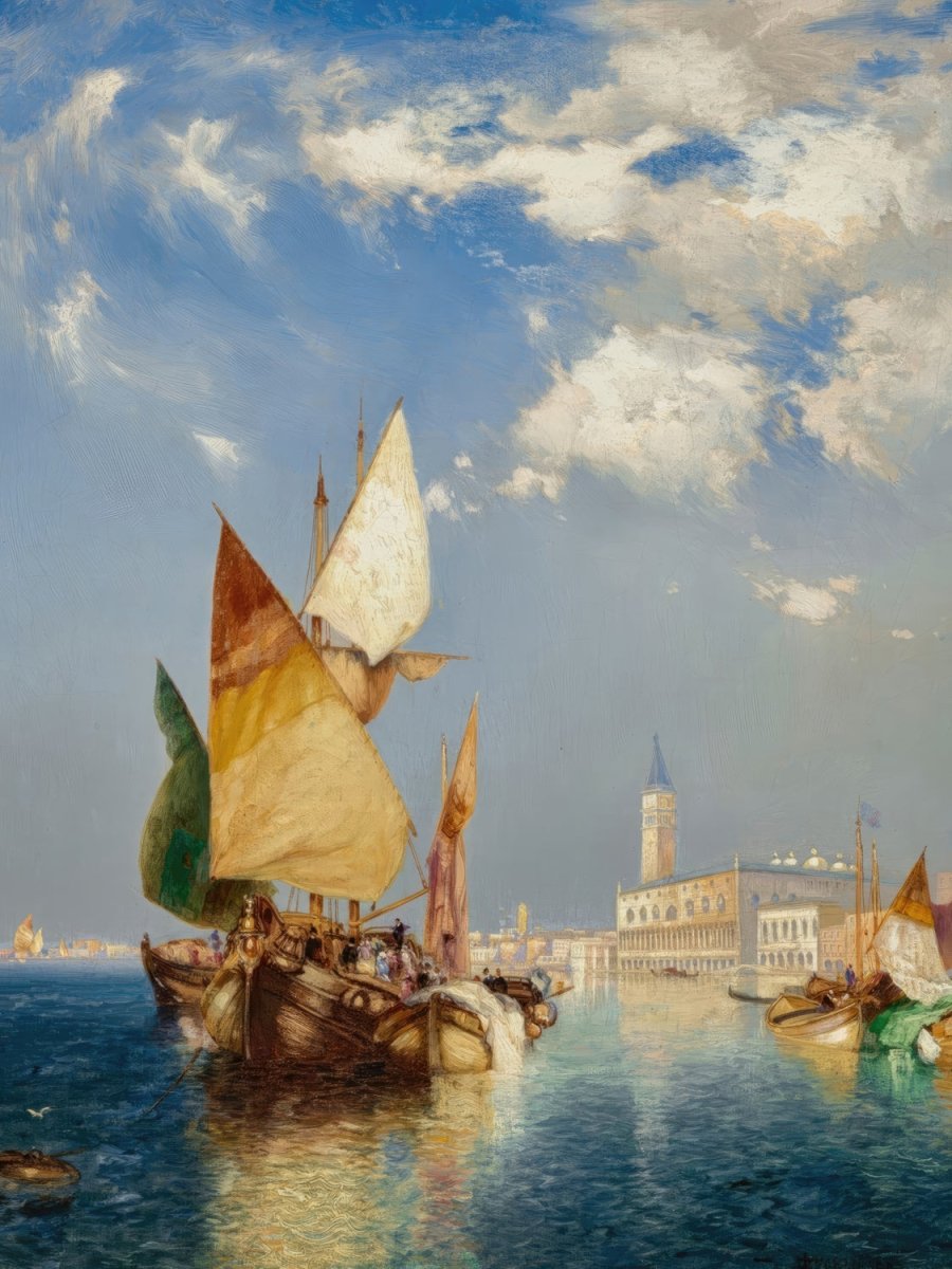 The Grand Canal, Venice | Thomas Moran | Ave Legato Art Prints