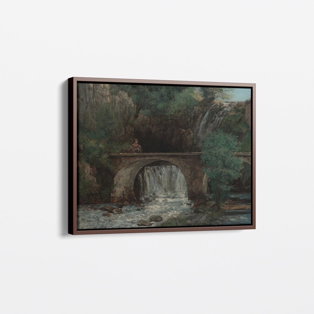 The Great Bridge | Gustave Courbet | Ave Legato Art Prints