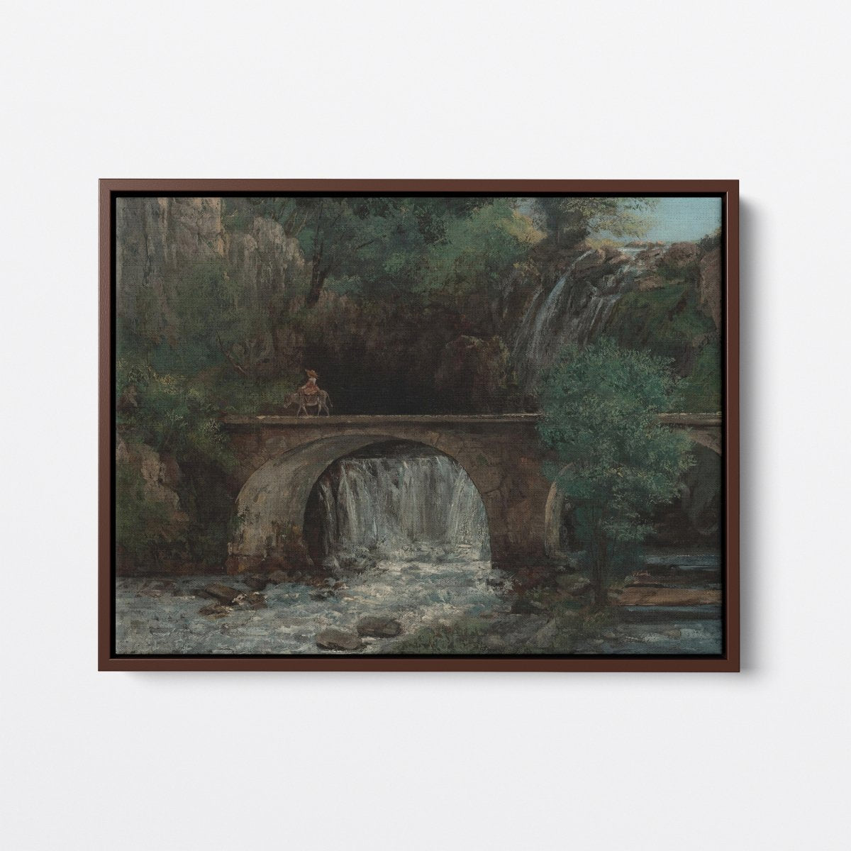 The Great Bridge | Gustave Courbet | Ave Legato Art Prints