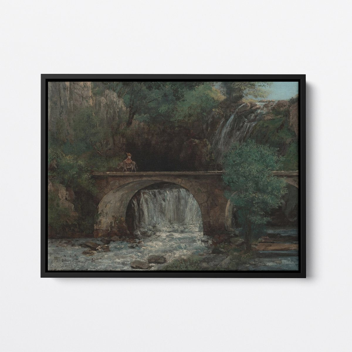 The Great Bridge | Gustave Courbet | Ave Legato Art Prints