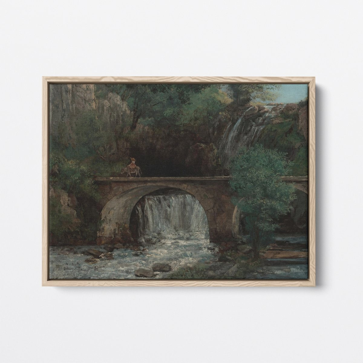 The Great Bridge | Gustave Courbet | Ave Legato Art Prints