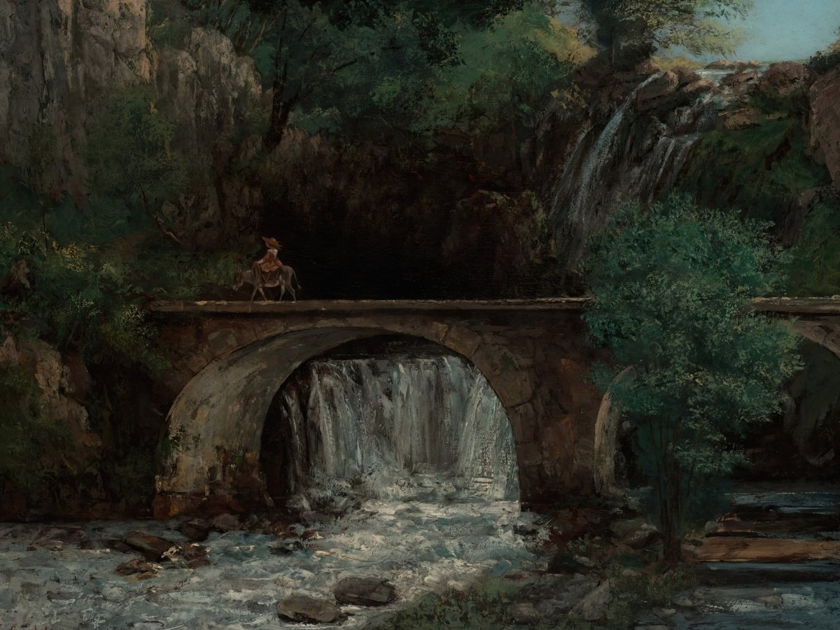 The Great Bridge | Gustave Courbet | Ave Legato Art Prints