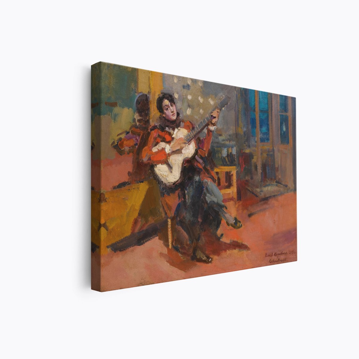 The Guitar Player | Konstantin Korovin | Ave Legato Art Prints