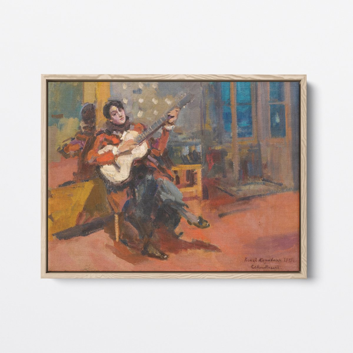 The Guitar Player | Konstantin Korovin | Ave Legato Art Prints