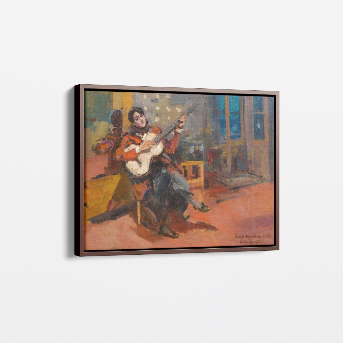 The Guitar Player | Konstantin Korovin | Ave Legato Art Prints