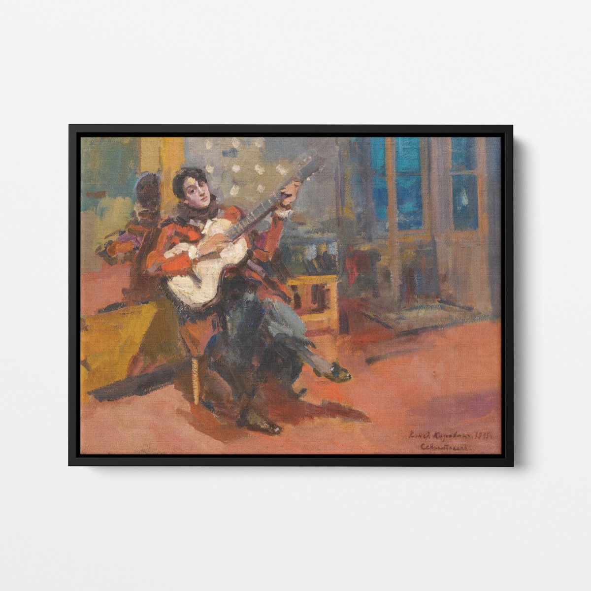 The Guitar Player | Konstantin Korovin | Ave Legato Art Prints