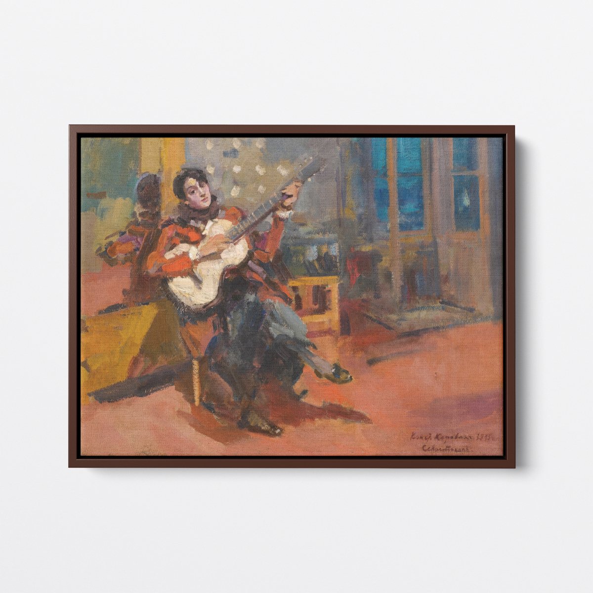 The Guitar Player | Konstantin Korovin | Ave Legato Art Prints