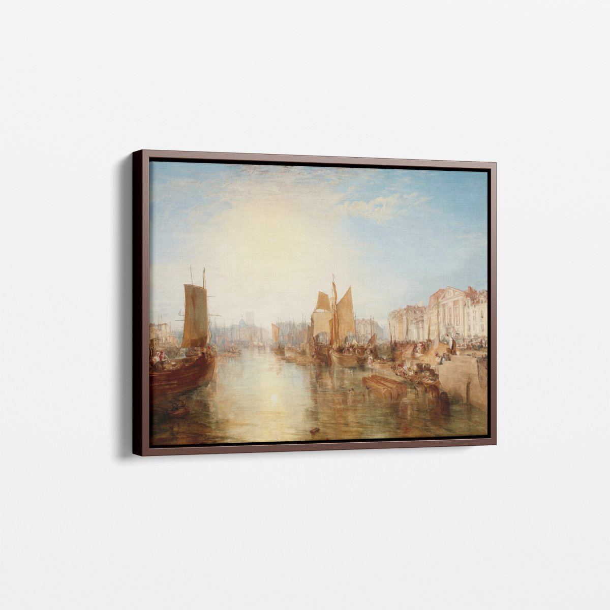 The Harbor of Dieppe | J.M.W. Turner | Ave Legato Art Prints