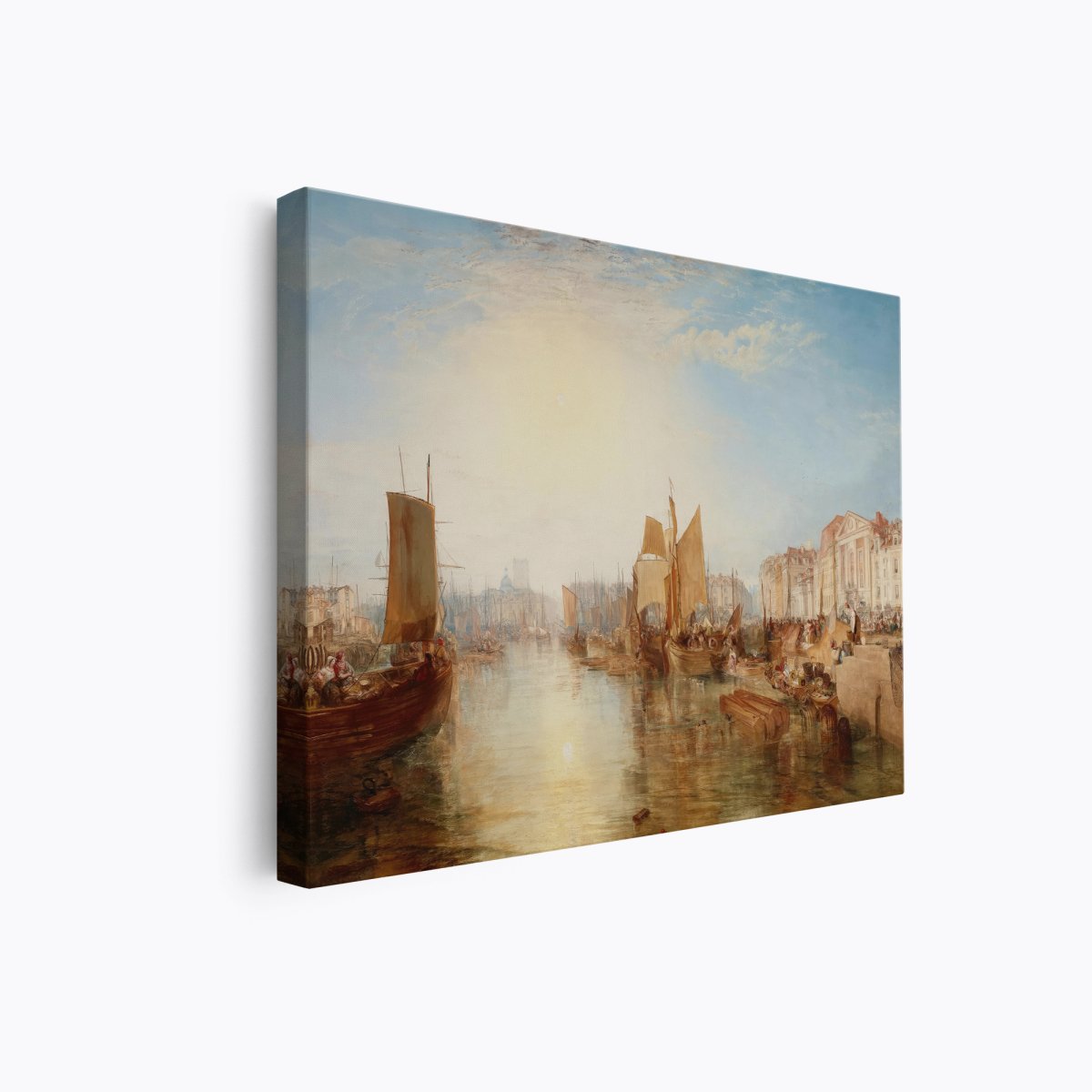 The Harbor of Dieppe | J.M.W. Turner | Ave Legato Art Prints