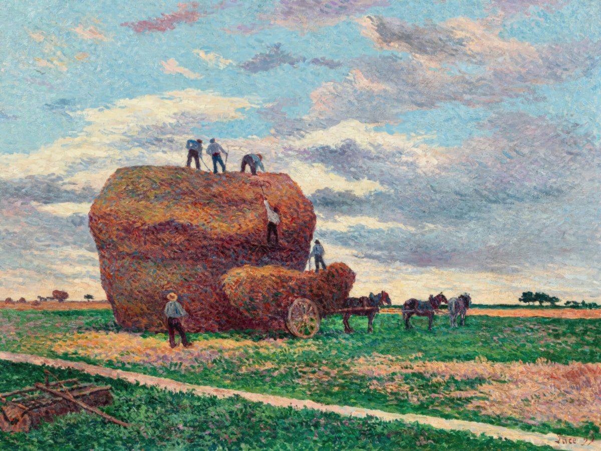 The Haystack | Maximilien Luce | Ave Legato Art Prints