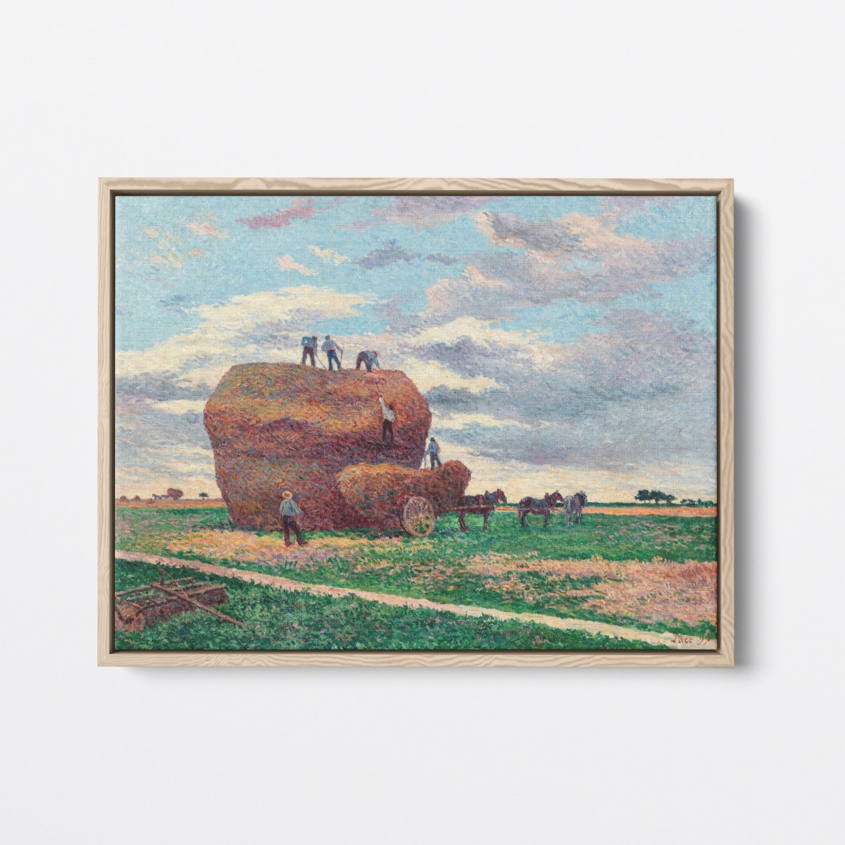 The Haystack | Maximilien Luce | Ave Legato Art Prints