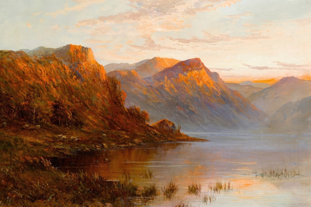 The Head of a Scotch Lake | Alfred de Bréanski | Ave Legato Art Prints