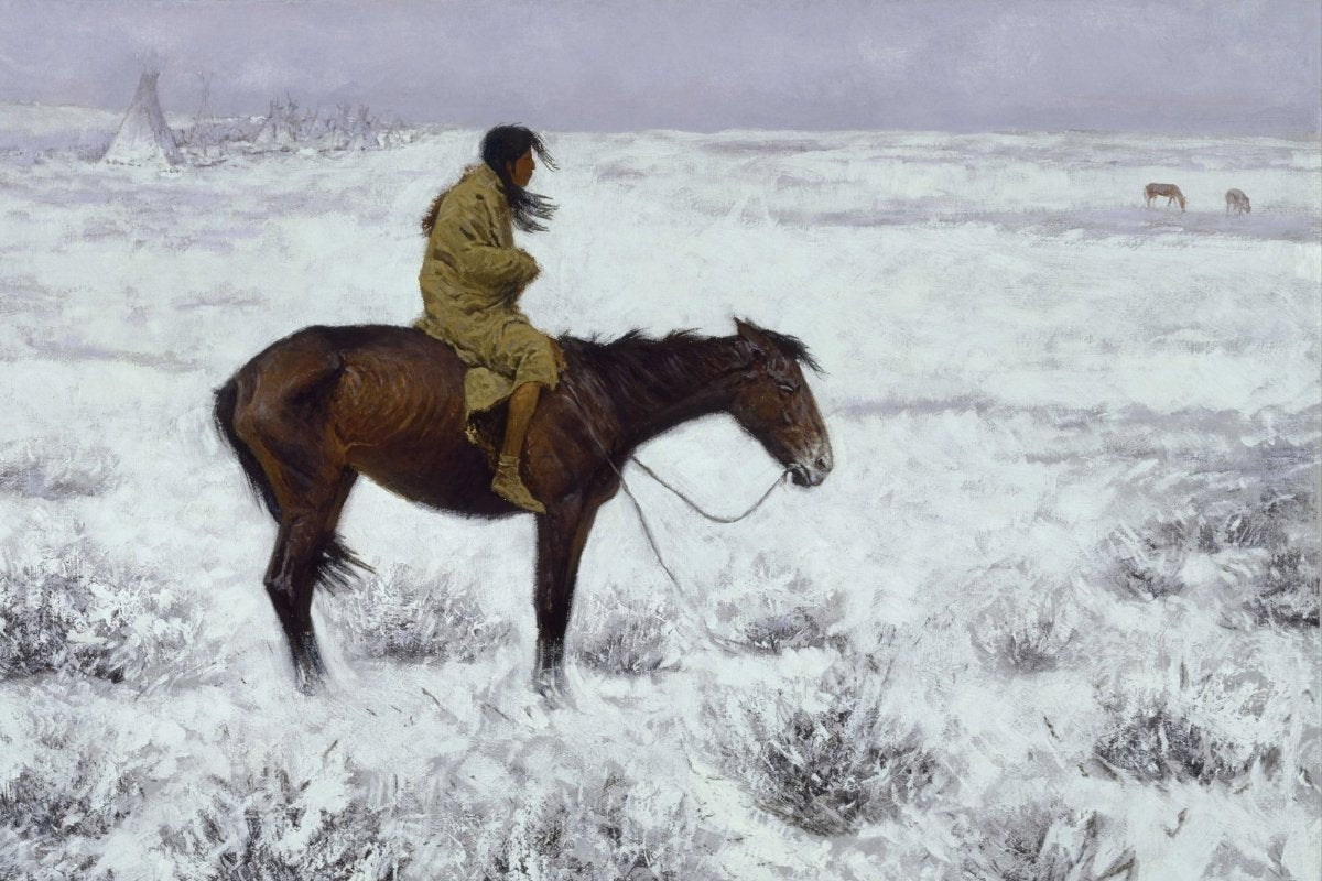 The Herd Boy | Frederic Remington | Ave Legato Art Prints